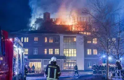 Incendiu la un spital din Germania. Doi pacienti au murit si peste 30 sunt raniti