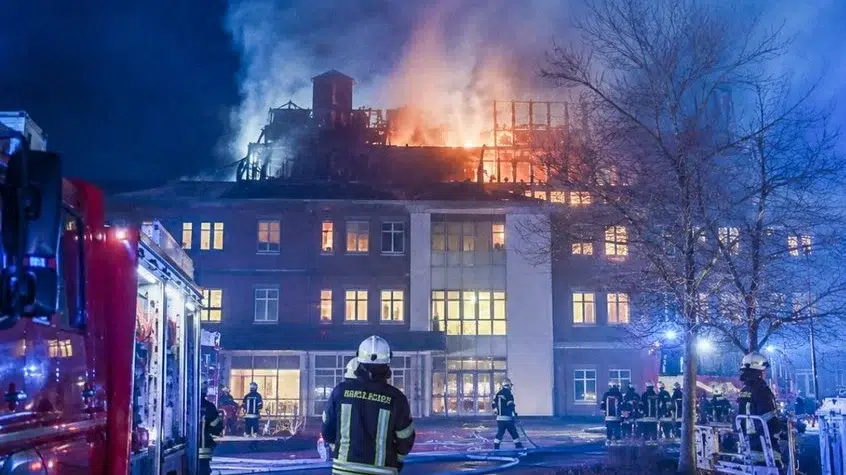 Incendiu la un spital din Germania. Doi pacienti au murit si peste 30 sunt raniti