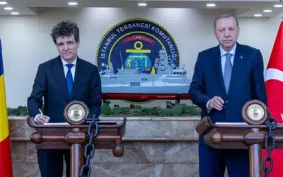 SPP pastreaza pistolul Gumusay primit de Nicusor Dan de la Erdogan. Ce prevede legea