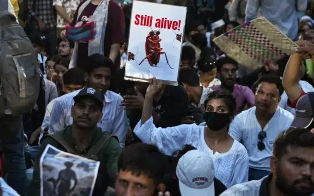 proteste studenti India