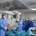 Medicii de la Fundeni inaugureaza robotul da Vinci 5. O pacienta cu cancer a fost operata