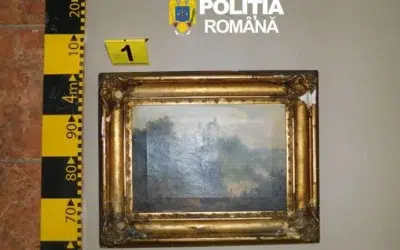 Poliția recuperează 10 tablouri furate din Italia. Patru români sunt anchetați la Constanța