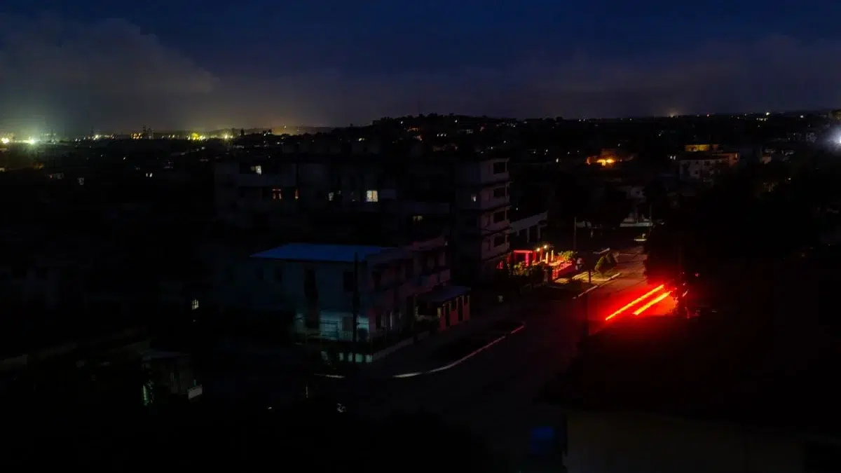Cuba ramane complet fara energie electrica. Reteaua nationala se prabuseste duminica seara