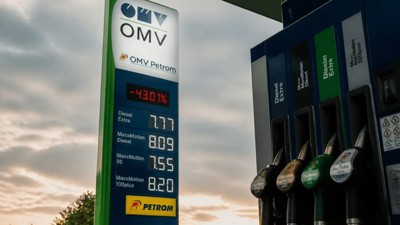 Ordin masiv de vânzare pe bursa de la București. Acțiunile OMV Petrom deschid cu minus 5 procente