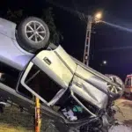 Un sofer de 51 de ani moare pe DN 6 in Olt. Masina s-a rasturnat in Mihaiesti