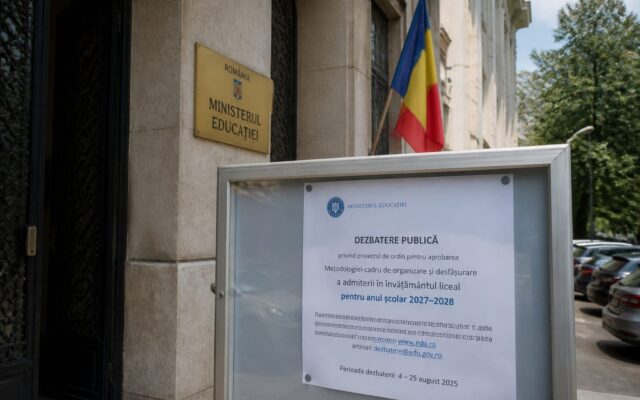 Admitere liceu 2027, Mihai Dimian spune că susține amânarea admiterii noi la liceu. Cum ajunge decizia finală la Parlament