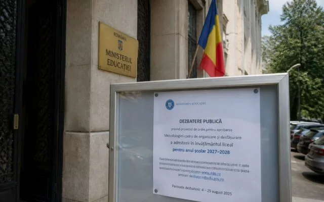 Admitere liceu 2027, Mihai Dimian spune că susține amânarea admiterii noi la liceu. Cum ajunge decizia finală la Parlament