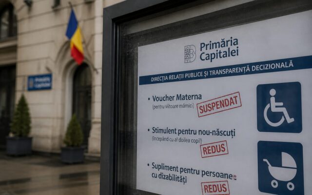 ajutoare Primăria Capitalei, Primăria Capitalei are restanțe de 650 de milioane de lei și taie ajutoare pentru gravide