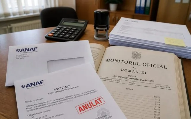 amnistie fiscală, Mii de firme cu codul de TVA anulat de ANAF scapă de datorii, după legea promulgată de Nicușor Dan