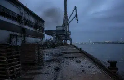 Rusia ataca portul Izmail cu drone. Infrastructura de la granita Romaniei este lovita
