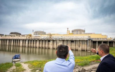 Operatiune de urgenta pe Dunare. Patru barje sunt scufundate pentru centrala Cernavoda