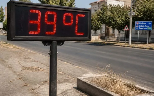 ANM a emis cod portocaliu de caniculă în 27 de județe. Ce zone pot ajunge la 40°C și cât țin nopțile tropicale