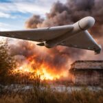 Dronă explodează la o stație de autobuz folosită de angajații centralei Zaporojia
