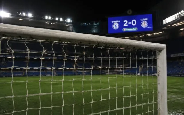 Chelsea Cupa Ligii, 2-0 pentru Chelsea cu Luton Town, rezultat care o trimite în turul 3 al Cupei Ligii și la duelul cu Leeds