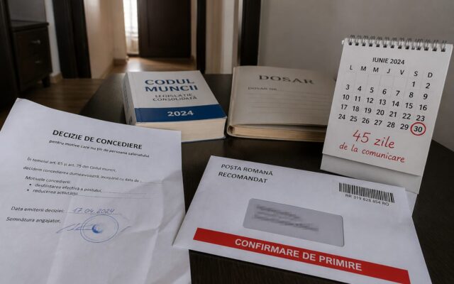 concediere abuzivă, Concedierea abuzivă poate fi contestată în 45 de zile calendaristice