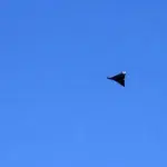 Dronă prăbușită și explodată în Tulcea. Aparatul a fost filmat deasupra satului Răchelu