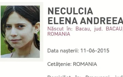 O fetita de 11 ani din Bacau a disparut de trei zile. Zeci de politisti o cauta