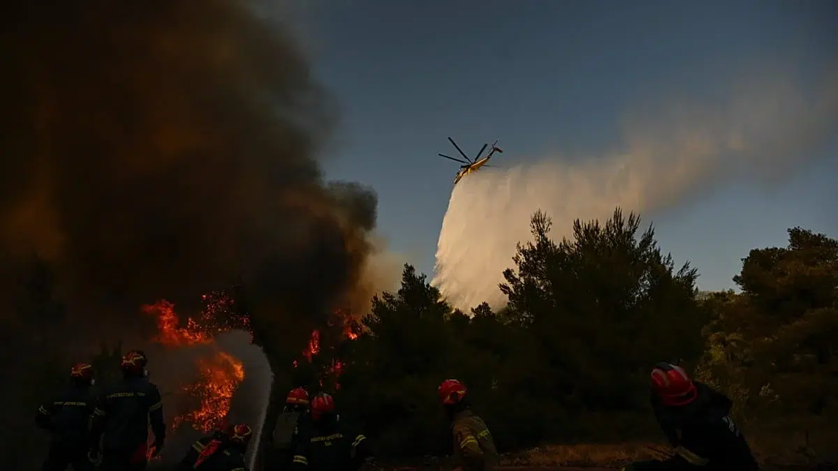 incendii Grecia Franta