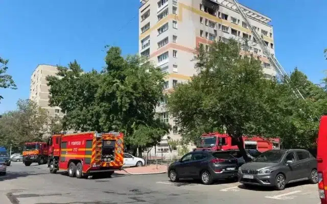 incendiu apartament Sectorul 3
