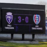 Poli Timișoara Liga 2, Poli Timișoara a urcat pe primul loc în Liga 2 după 3-0 cu ASA Târgu Mureș