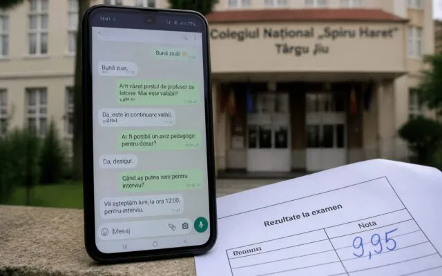 Roxana Vlăduțescu, 9,95 la Titularizare și tot respinsă pentru un post de învățător în Târgu Jiu. Ce nu a publicat colegiul