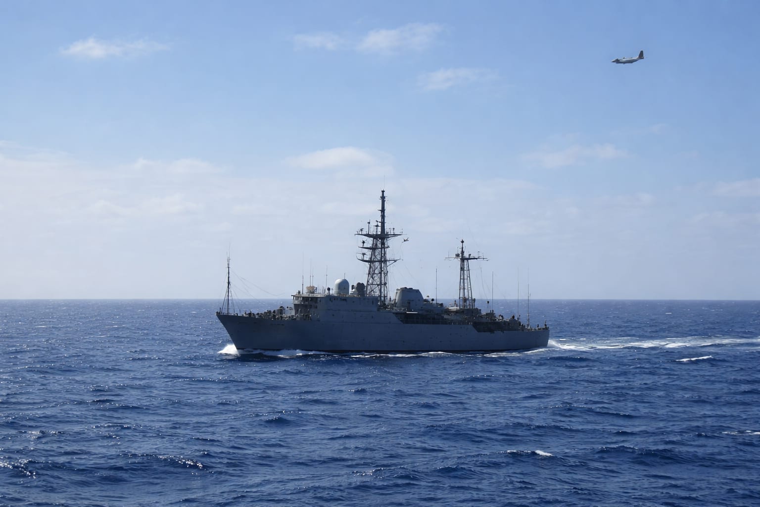 Rusia fregata Admiral Kasatonov rachete Zircon, Rusia a trimis fregata Admiral Kasatonov cu rachete Zircon lângă Fehmarn
