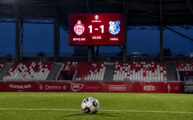 Sepsi OSK Farul Constanța, 1-1 între Sepsi OSK și Farul. Batzula și Sima au marcat primele lor goluri în Superligă, la doar