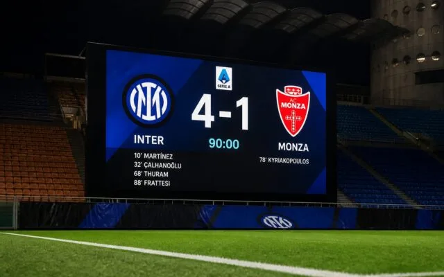 Inter este lider în Serie A după prima etapă