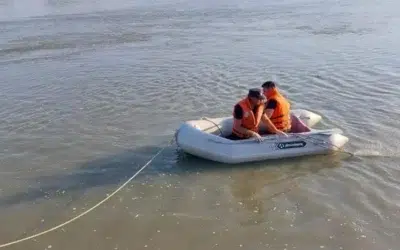 Trupurile celor doi tineri de 18 ani inecati in Siret au fost gasite. ISU a incheiat misiunea