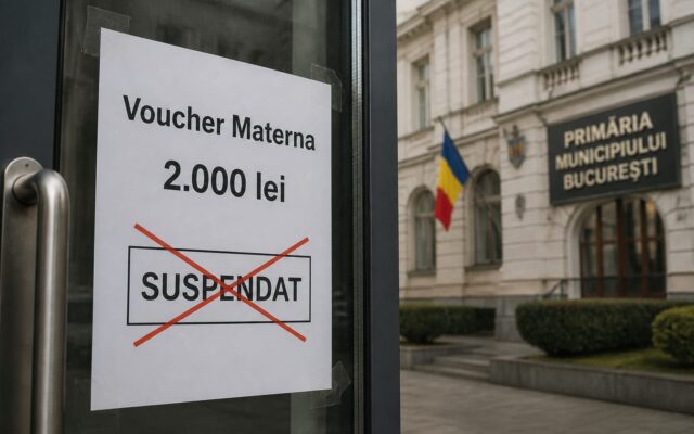 Voucher Materna București, Primăria Capitalei taie 25 de milioane de lei pe an prin anularea Voucher Materna, iar gravidele