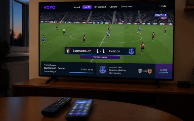 VOYO fotbal englez, VOYO a adăugat două meciuri noi din fotbalul englez