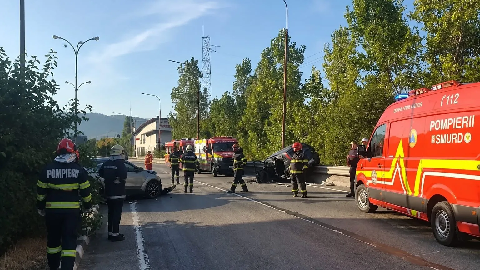 Accident grav în Orșova