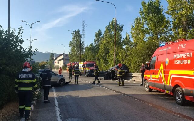 Accident grav în Orșova