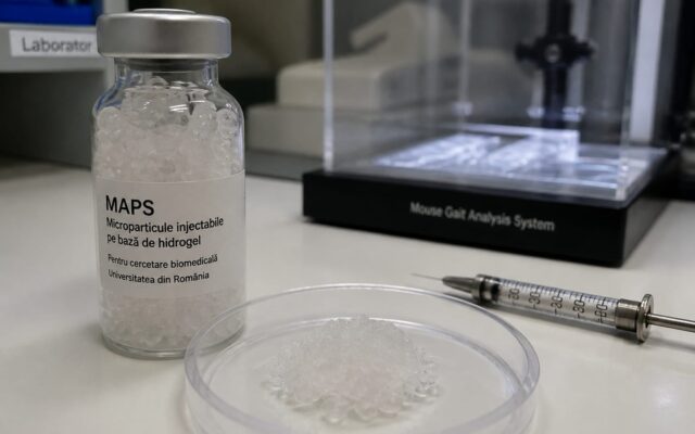 biomaterialul MAPS, După un AVC ischemic, țesutul pierdut nu poate fi înlocuit acum. Un tratament testat la șoareci încearcă