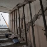 Interiorul blocului din Calea Rahovei