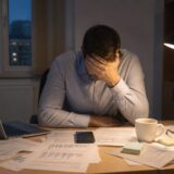 Angajat epuizat de burnout în România