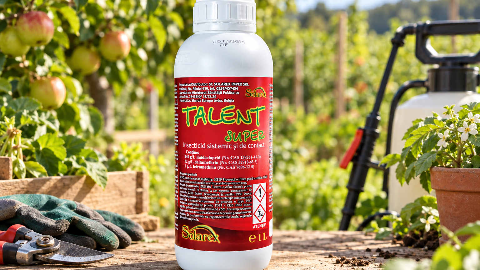 Talent insecticid în livadă: ce dăunători prinde, doza la 10 l apă și timpul de pauză