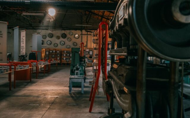 Interior fabrică de muniție