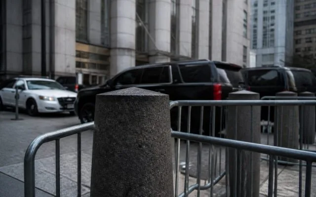 SUVs în Lower Manhattan