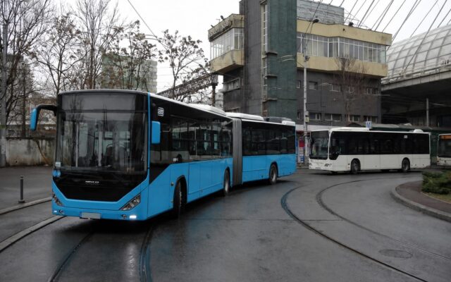 Autobuzele afectate de insolvența STB