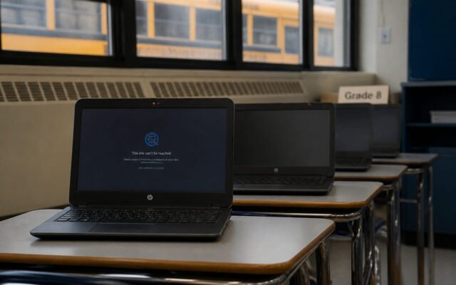 interdicția AI în școlile din New York, New York interzice AI pentru elevii până în clasa a VIII-a. Aproximativ 40 de