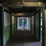 Coridor de acces în penitenciar