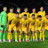 U21 pozează înainte de meci