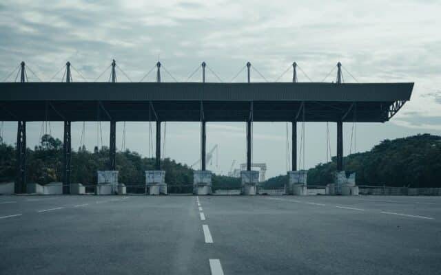 Punct de taxare auto dezafectat