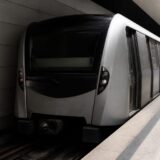 Trenurile Bombardier la stația Tudor Arghezi