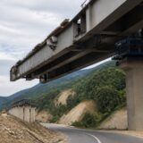 Tablierul metalic al Viaductului 23