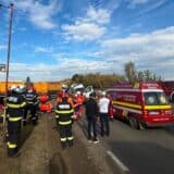 Urmările coliziunii dintre microbuz și autobasculantă