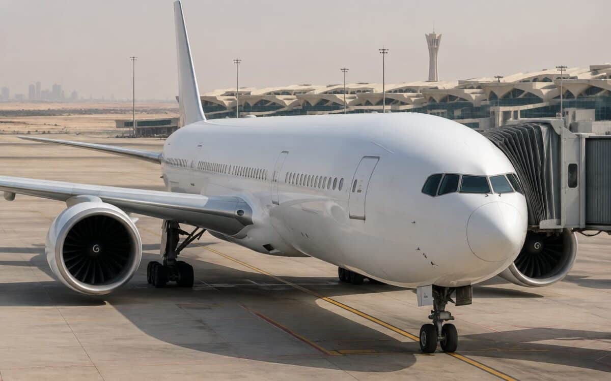 Avion la Riyadh’s King Khalid International Airport