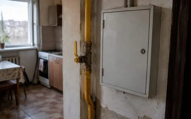 Instalație de gaze într-o locuință