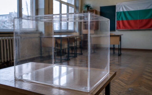 Urnă alegeri prezidențiale Bulgaria